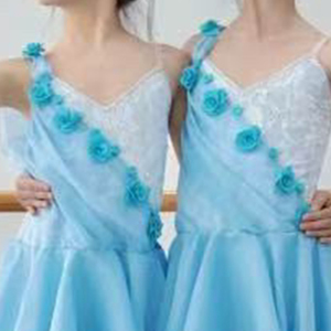 Gonna Corta da <span class=keywords><strong>Bambina</strong></span> per Spettacoli di <span class=keywords><strong>Danza</strong></span> Classica, Tema Angelo Cupido, in Poliestere - Product Image 4
