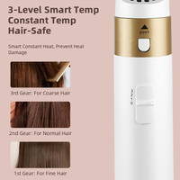 VOAUN V-2403 Brosse Sèche-Cheveux et Multi-Styler Puissant 5-en-1 avec Boucleurs Automatiques, Brosse Ovale et Peigne – Coiffeur Professionnel
