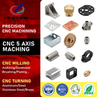 Composants Métalliques Usinés CNC de Précision en Aluminium, Laiton et Acier Inoxydable – Usinage de Haute Précision