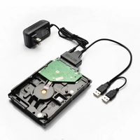 Venta al por mayor de fábrica USB 3,0 a SATA2.0 Disco duro IDE SATA 2,5/3,5 pulgadas Cable de datos de disco de estado sólido mecánico