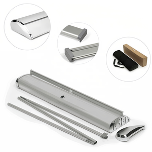 Alta qualità economica in alluminio Roll up Stand Display moderno portatile Banner retrattile con Banner grafici - Product Image 1