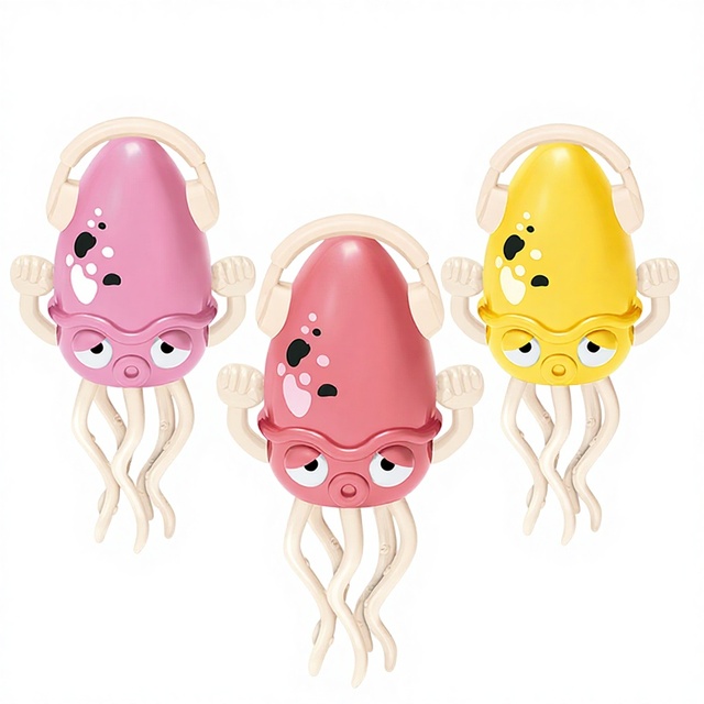 Children's Toy Magic Dancing Octopus Electric Sensor Automatic Obstacle-avoiding Fishing Toy Stress-relief Plastic Toy