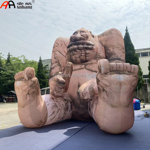 Personaje de Dibujos Animados Inflable Gigante, Troll Orc, Figura de Monstruo Inflable Realista, Fiesta de Halloween, Decoración para Festivales al Aire Libre - Product Image 1