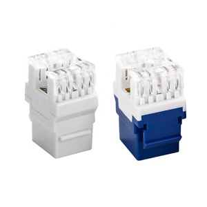 Cat6 Modular <span class=keywords><strong>RJ45</strong></span> CAT6 <span class=keywords><strong>Keystone</strong></span> Jack với bảo vệ <span class=keywords><strong>toolless</strong></span> 8P8C <span class=keywords><strong>Keystone</strong></span> mô-đun UTP Cat6 Ethernet kết nối - Product Image 4