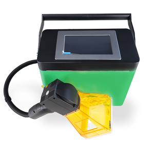 Machine de marquage laser portable pour la gravure de date, numéro de lot, slogan sur plastique, étiquettes d'oreille d'animaux, caoutchouc - Product Image 4