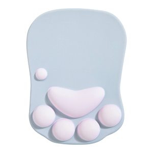 <span class=keywords><strong>Alfombrilla</strong></span> de <span class=keywords><strong>Ratón</strong></span> Ergonómica <span class=keywords><strong>con</strong></span> Forma de Pata de Gato, <span class=keywords><strong>con</strong></span> Soporte para la Muñeca, Cojín de Gel de Silicona Suave, en Stock - Product Image 1