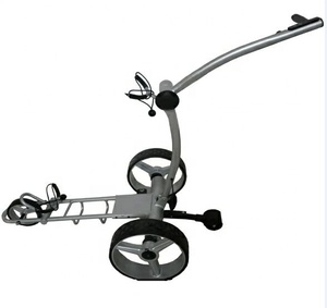 <span class=keywords><strong>Chariot</strong></span> de golf électrique 2024 avec moteur 12V DC, chariots de golf Follow Me avec télécommande - Product Image 2