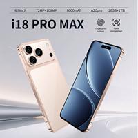 Téléphone 2026 18ProMax 100% Original Débloqué 5G Smartphone pour 18 Promax 1TB 6.9 Pouces