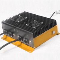 Chargeur de Rickshaw Longrun à Charge Rapide Étanche 48V60A 72V50A Certifié CE/FCC Protection IP66 Efficacité >95% Refroidissement par Air