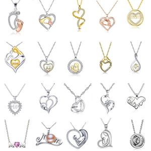 Collar con Colgante de Corazón, Diseño Transfronterizo, Sin Costuras, Control de Calidad Estricto, Brazalete de Acero de Alta Calidad, Talla Universal, Ideal para Regalo - Product Image 2