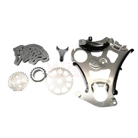 Kit de Cadena de Distribución y Guía de Cadena para Bomba de Aceite de Coche WRR 11317523884 11417584079 para BMW X3 X5 M3 M6 740i 135i