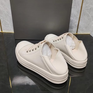 Zapatillas de running de estilo diseñador para hombre, retro, de caña baja, con cordones, a la moda, estilo hip hop, con plataforma, negras - Product Image 3