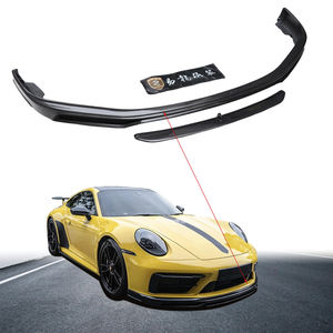Nuevo Difusor Delantero de Fibra de Carbono Seca Estilo Te-chart para Porsche 911 992 SD, Piezas de Auto - Product Image 2