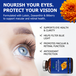 Hot Selling Lutein Zeaxanthin Capsules Includes Vegan Omega 3 Supports Eye Health Clarity Health Lutein Zeaxanthin Capsules - Product Image 6