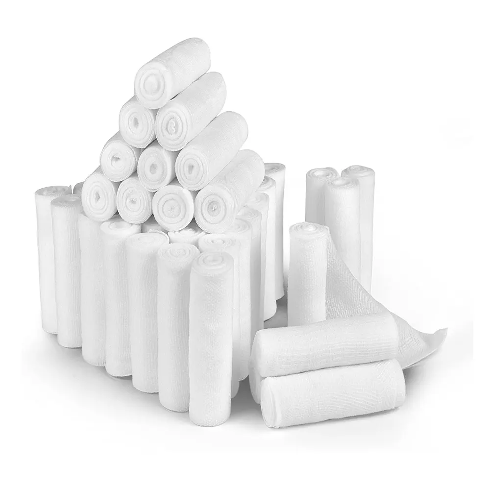 Hot Sale For Hospital Jumbo Gauze Jumbo Roll Gauze Bandage Roll Absorbent 100% Cotton Cotton Wool Roll Medical