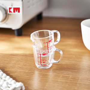 KM5181 Petite tasse à mesurer de cuisson simple et mignonne <span class=keywords><strong>Mini</strong></span> tasse d'assaisonnement de lait en poudre Tasse graduée - Product Image 3