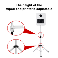Kiosque photo portable avec écran tactile de 10,1 pouces pour les fêtes et les événements