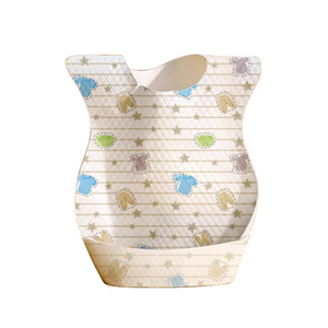 Cute Design Cartoon Printed <strong>Disposable</strong> Cotton <strong>Bib</strong> for Children Hot Selling Organic Cotton Baby <strong>Bib</strong> for Feeding Child - Product Image 1