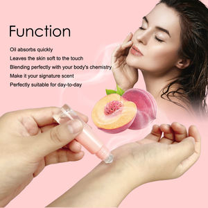 Logotipo personalizado <span class=keywords><strong>Eau</strong></span> <span class=keywords><strong>De</strong></span> <span class=keywords><strong>Toilette</strong></span> Perfume corporal original Aceite esencial Dulce Floral Afrutado Melocotón Aroma Roll-on Perfumes <span class=keywords><strong>de</strong></span> feromonas - Product Image 6