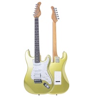 High-End Feel 39-Inch Electric Guitar Single Double Pickups Single Tremolo Bridge Stringed Instrument Parts Accessories