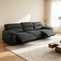 Canapé inclinable électrique VOXHOME, style nordique minimaliste, pour salon, meubles modulaires, tissu résistant aux griffures de chat