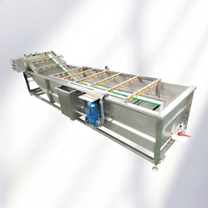 Máquina Automática de Limpieza de Frutas y Verduras con Burbujas de Acero Inoxidable, Motor con Capacidad de 500-700KG/H, Equipo de Lavado y Esterilización - Product Image 4