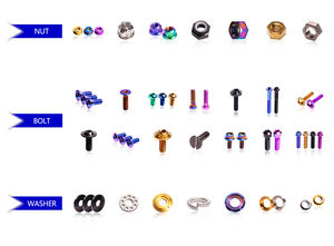 Болты из титанового сплава BST- TI индивидуального размера с шестигранным фланцем для мотоциклетного велосипеда <span class=keywords><strong>Din912</strong></span>, стандарт Gr5, титановый винт - Product Image 3