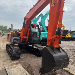 Hitachi ZX120 Used Excavator 12Ton Medium Hydraulic Crawler Digger Original Japan Good Condition Low Hours <b>Cheap</b> - Product Image 1