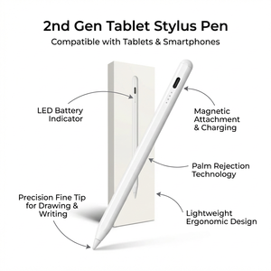 Stylet universel en plastique pour tablette iPad, écran tactile, crayon capacitif actif - Product Image 3
