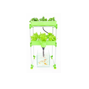 Invernadero agrícola grande de varios espacios ABS/aleación de aluminio para uso doméstico sistema de cultivo de verduras de peces acuapónicos verde sostenible - Product Image 3