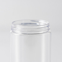 Pot et Conteneur Alimentaire en Plastique Transparent 8oz 250ml 300ml, Pot à Crème PET pour Emballage Cosmétique