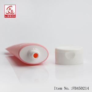 化妆品50ml 100ml塑料软管护肤品防晒霜面霜椭圆形管带包装翻盖 - Product Image 3