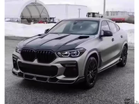 Pour BMW X6 G06, coque de rétroviseur en fibre de carbone forgée de style LD amélioré, kit de carrosserie, kit de personnalisation de voiture, outils de voiture, accessoires de voiture