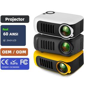 Projecteur CE pas cher, MINI projecteur vidéo portable intelligent, projecteur LCD pour jeux, télévision à domicile, projecteur DLP pour téléphone portable, chambre d'enfant A2000 - Product Image 1