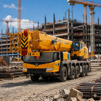 Nouvelle Arrivée XCA180L8-Y Grue sur Camion de 180T de Capacité, Rayon de 41M, Hauteur de 76M pour Flotte de Location et Travaux d'Infrastructure Routière