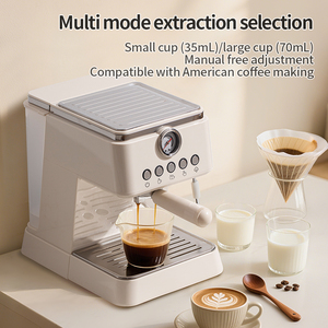 Máquina de Espresso Semi-automática de Grado Comercial con Tanque Grande de 1.5L para Hogar/Cafetería Pequeña Empresa - Product Image 5