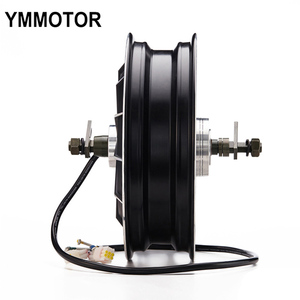 มอเตอร์ไร้แปรงถ่านแม่เหล็ก 13 นิ้ว 2000W 48-96V แรงบิดสูง กันน้ำ IP67 สำหรับสกู๊ตเตอร์และมอเตอร์ไซค์ รุ่น YM-HY-132000 แรงบิดสูง ขายดี - Product Image 1