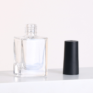 Flacon en verre transparent vide de 11 ml, <span class=keywords><strong>prix</strong></span> de gros du fournisseur, bouchon noir et pinceau, flacon de vernis à <span class=keywords><strong>ongles</strong></span> - Product Image 4