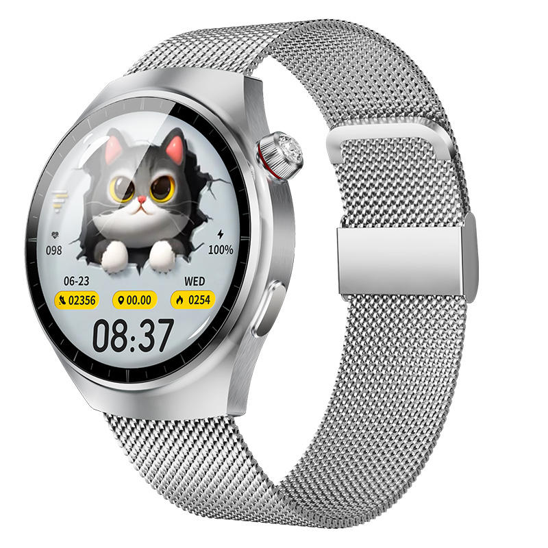 Ceinture en acier argenté