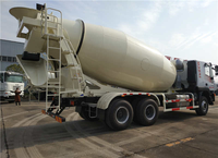 Camion malaxeur à béton 6X4 14m de bonne/haute qualité à prix raisonnable avec moteur et boîte de vitesses, norme d'émission Euro, haute efficacité