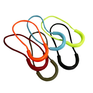 Juke Plastic Products U-Shaped <b>Zipper</b> Pulls Plastic Rope Pull Head For Bags Clothing Accessories 6 Colors - Product Image 1