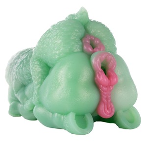 Masturbateur masculin en silicone souple et réaliste, en forme de fesses volumineuses, type 'Airplane Cup', pour l'entraînement du pénis, avec moule inversé, motif Monstre Fantastique - Product Image 3