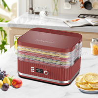 Voedsel Dehydrator Thuis Gebruik Cb Ce Kleine Thuis Kleurrijke Professionele Multi-Layer Voedsel Droger Commerciële Mini Food Dehydrator Machine