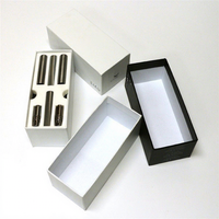 Benutzerdefiniertes Logo Premium Matte Harte Starre Deckel-Boden-Papierbox für Elektronikgeräte-Verpackung