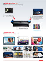 Nueva impresora de inyección de tinta Eco Solvente de 3.2m con 4 cabezales, formato ancho para lona y vinilo, modelo i3200 para cabezales Epson xp600, ideal para pancartas y pegatinas.
