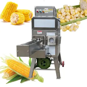 달콤한 옥수수 탈곡기 자동 옥수수 탈곡기 옥수수 탈곡기 기계