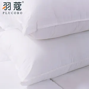 Bed Pillow Down Soft Home Hotel Decorative Sleeping 5 Star Polyester Filling Hotel Bed Pillow