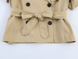 TAOP&ZA <span class=keywords><strong>Manteau</strong></span> décontracté pour <span class=keywords><strong>femme</strong></span> style européen et américain, été 2026, à manches longues, col chemise, épaulettes rembourrées, avec <span class=keywords><strong>ceinture</strong></span> 6318233 - Product Image 5