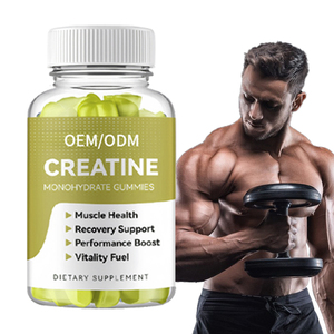 Gomme Pre-Allenamento con Creatina Monoidrato Vegane Senza Zucchero per Crescita Muscolare e Aumento di Energia OEM ODM Etichetta Privata Fornitura all'Ingrosso GMP - Product Image 1