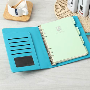 Phòng B5 Nhiệt PU Cứng Bìa Tùy Chỉnh Xoắn Ốc Ringbinder Tạp Chí Notepad Máy Tính Xách Tay Với Khóa - Product Image 4